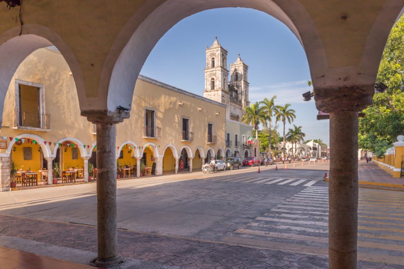 Town center Colombia South America