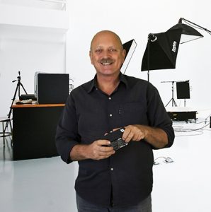 Tony Hanscomb Portrait in the studio